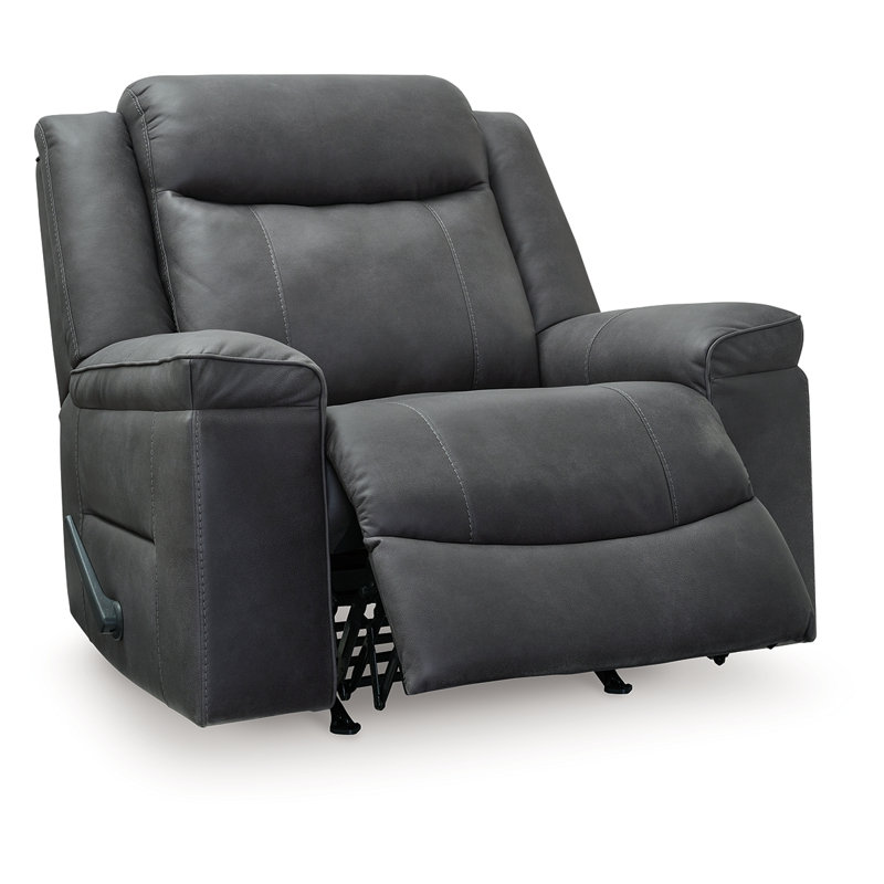 Fauteuil inclinable à contrôle de statut, Noir