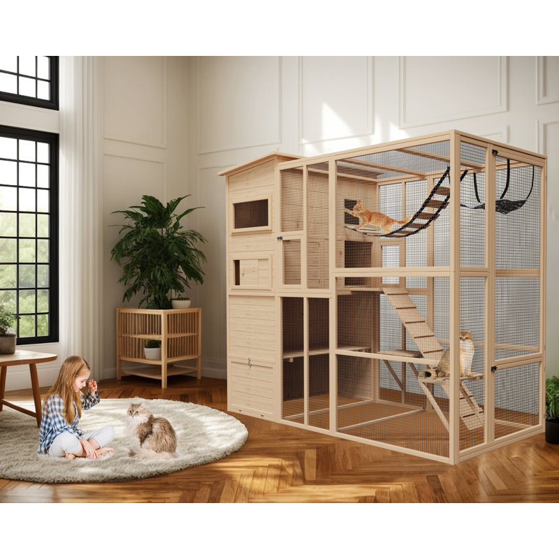 Enclos pour chat Tucker Murphy Pet Catio, Burlywood