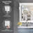 Jayce LED Vanity Mirror with Memory Function, 3 Color Temperatures & Dimmable Light, Anti-fog Tempered Glass ETL Listed Mirror-379306784