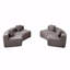 Canapé modulaire courbé Chenille-754191002-754191003