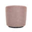 Fauteuil demi-tonneau pivotant au henné Lainey-2028428161