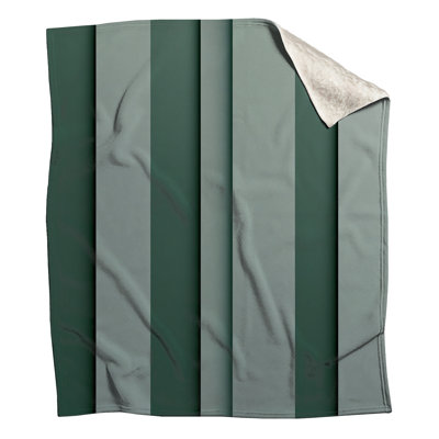 Vertical Striped Panels Blankets