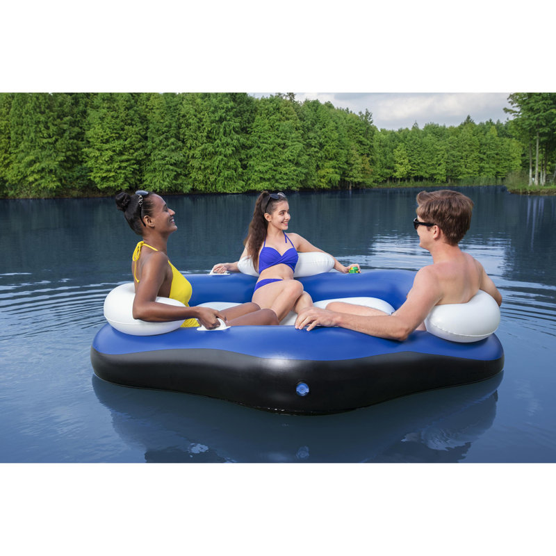 Plastic Free Form Inflatable Pool 24'' H x 69'' W x 78'' L