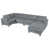 Polyester gris est en rupture de stock