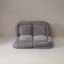 Canapé-lit double convertible pliable, gris-792954730