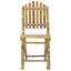 Bamboo Patio Folding Chair Folding Chair Set