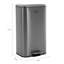 30L SLIMLINE KITCHEN PEDAL BIN Matt SS