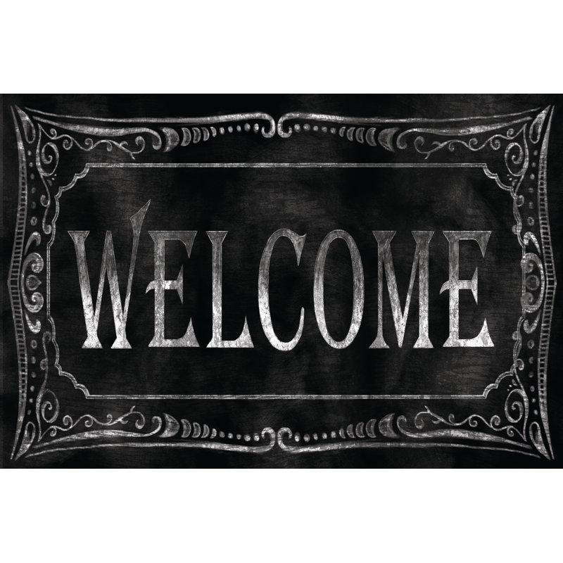 Welcome - Wrapped Canvas Print, 81cm H x 122cm W x 3.8cm D
