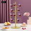 2 Piece 4 Tier Champagne Glasses Display Rack Cocktail Tree Stand-328695893