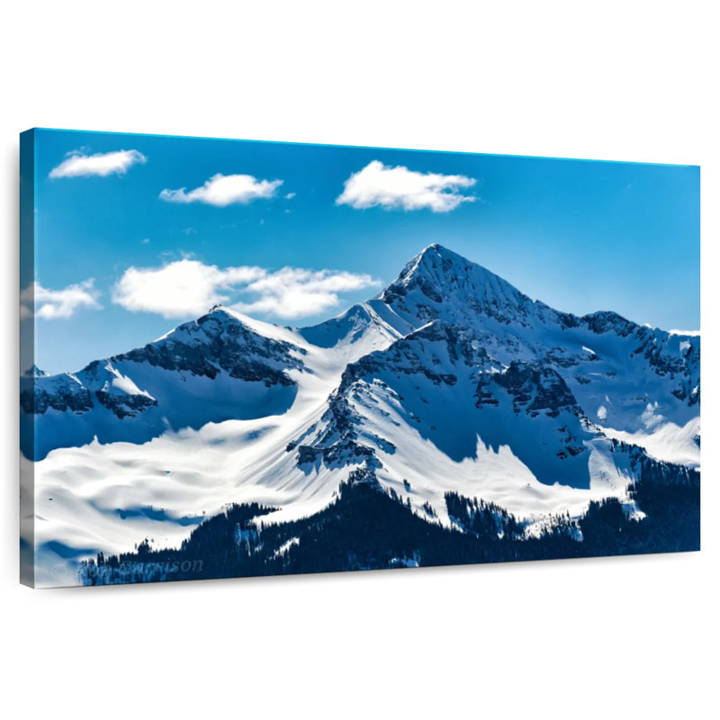 Alvord Telluride Mountain Landscape, 24" H x 36" W