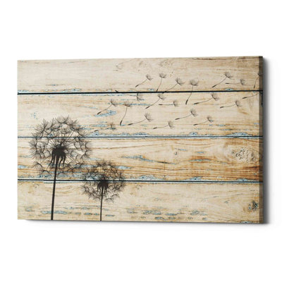 «Tanpopo», art mural sur toile