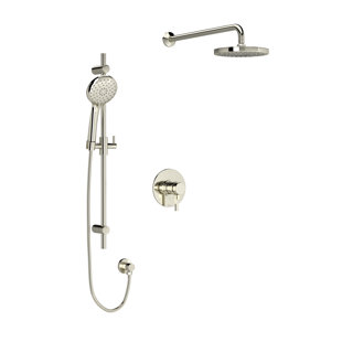 Système de douche complet avec valve brute