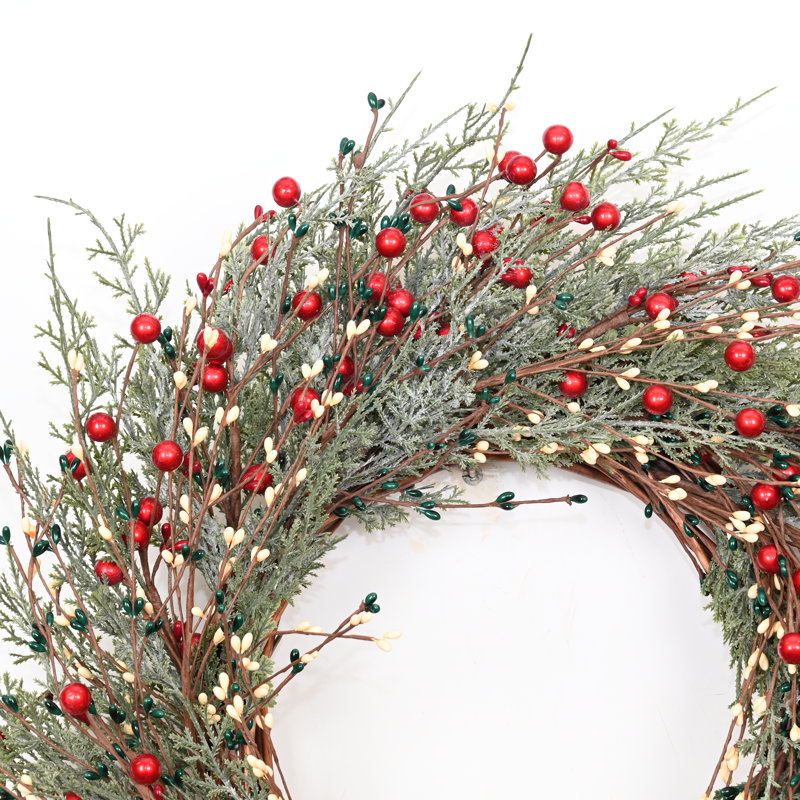 Couronne de sapin de Noël 24 po
