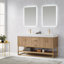 Ensemble de meuble-lavabo double 60 po Alistair-914257104-914257119-914257118