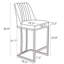 Tabouret de comptoir 24,8 po Irvona-1544354926