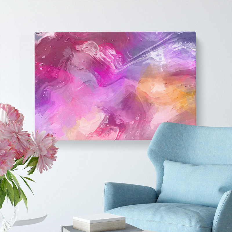 I Want What I Want In Abstract - Wrapped Canvas, 50cm H x 76cm W x 3cm D
