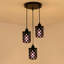 Roessler 3 - Light Black Cluster Pendant