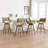 Modern Faux Leather Upholstered Swivel Stools-46686336-46686399