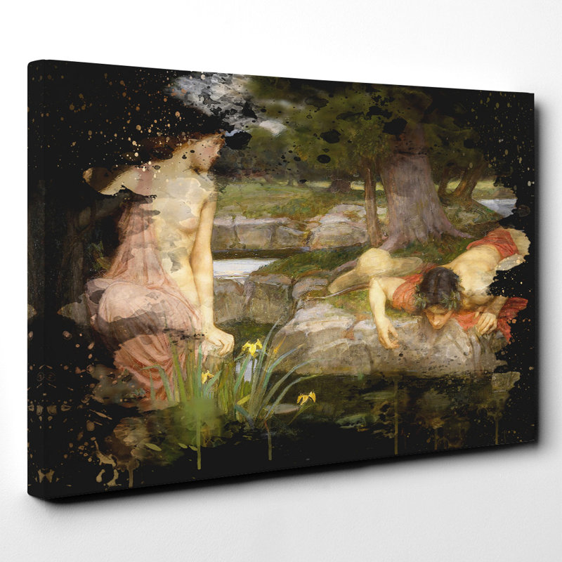 John William Waterhouse - Wrapped Canvas Print, 35cm H x 50cm W