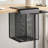 Onyx Mesh Solid Top Vertical Hanging File Folder Sorter