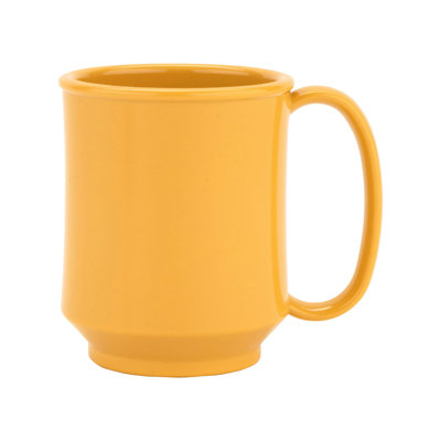 Grande tasse en plastique GET sans BPA à poignée facile, 8 onces (ensemble de 12)