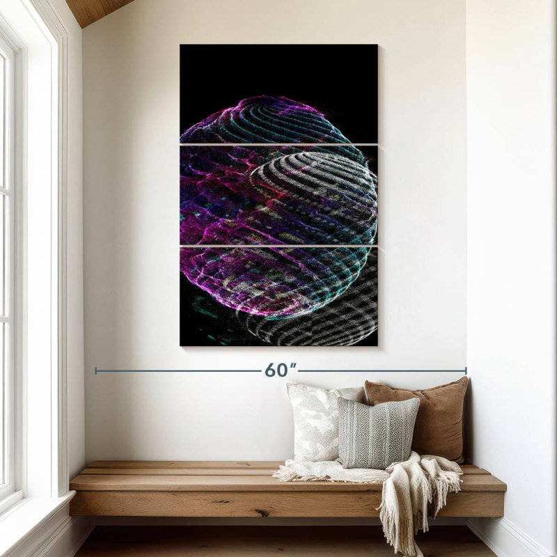 Avery Particles III, 50" H x 32" W