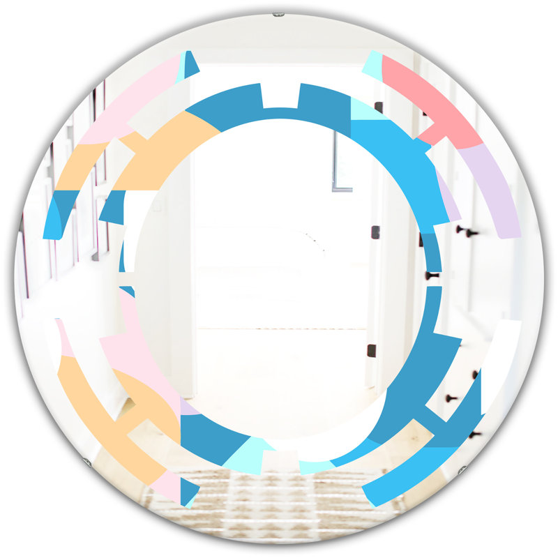 Miroir mural Quatrefoil, H 31,5 po x l po