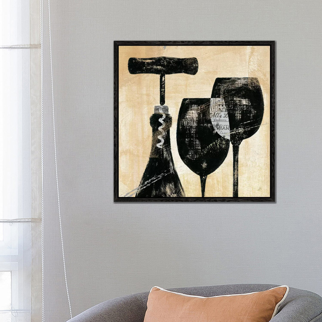 Wine Selection II von Daphne Brissonnet - Galerie-verpackte Leinwand Giclée auf Leinwand