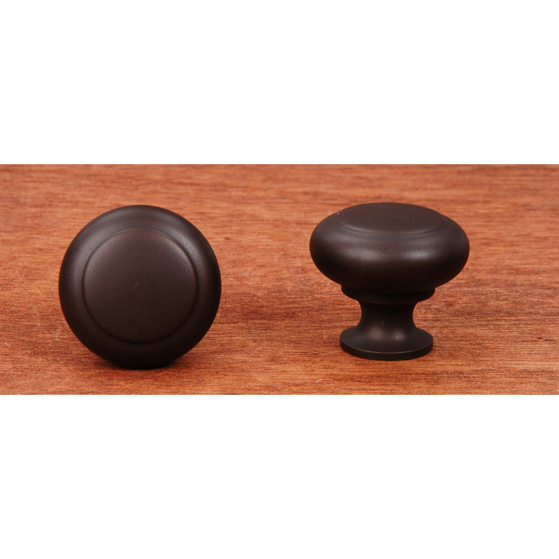 CK Series 1 1/4" Diameter Mushroom Knob, Oil Rubbed Bronze