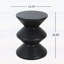 Table d'appoint moderne en béton MGO, polyvalente et étanche, pour espaces intérieurs et extérieurs.