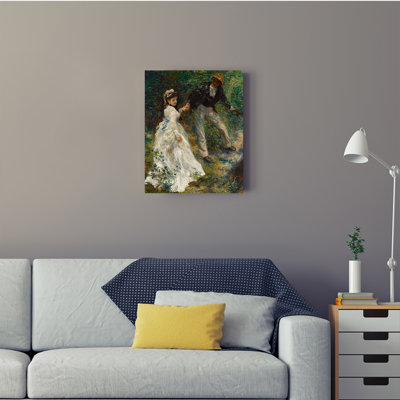 Reproduction d'art, estampe numérique, "La Promenade" par Pierre-Auguste Renoir