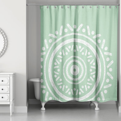 Rideau de douche simple Auviana