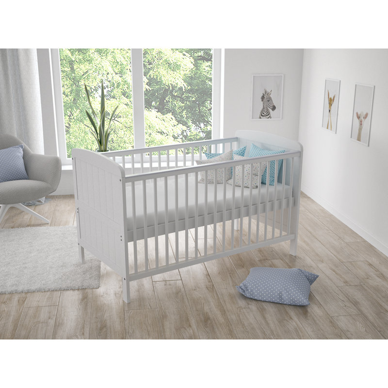 Crow 3 Cot Bed, White