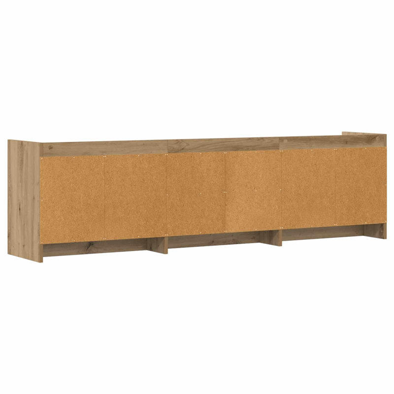 TV Stand for TVs up to 75", Artisan Oak
