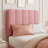 Twin XL Bed Frame, Boucle Upholstered Platform Bed with Wave Headboard for Girls/Kids, Easy Assembly, Wooden Slats Support, No Box Spring Needed, Light Pink-432198676