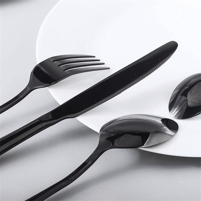 Brayden Studio Asdulah 24 Piece Stainless Steel Cutlery Set , Service for 6