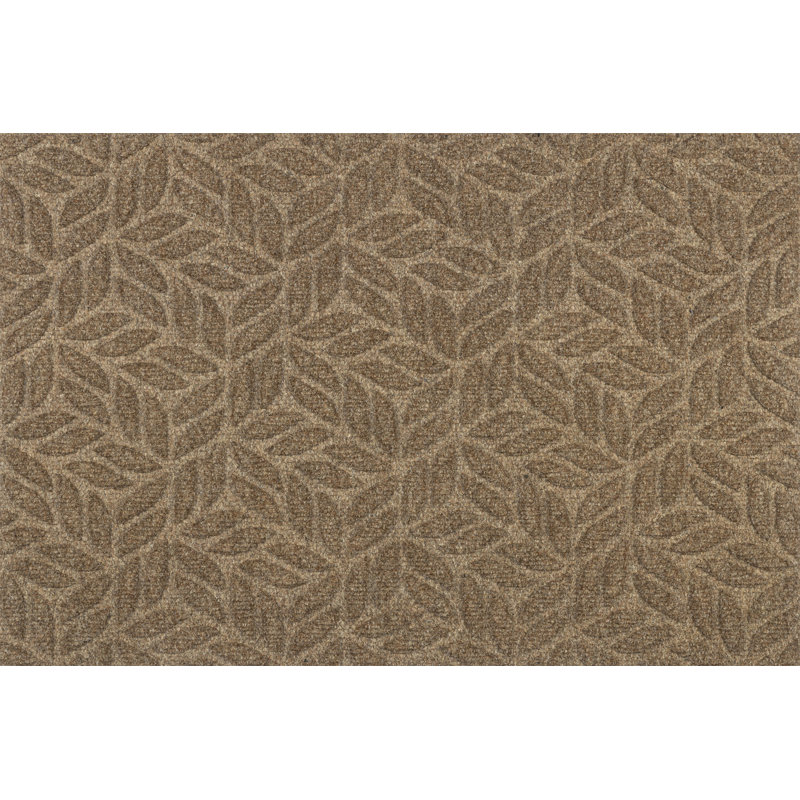 Non-Slip Christmas Indoor Doormat, Rectangular 60 x 90cm, Brown