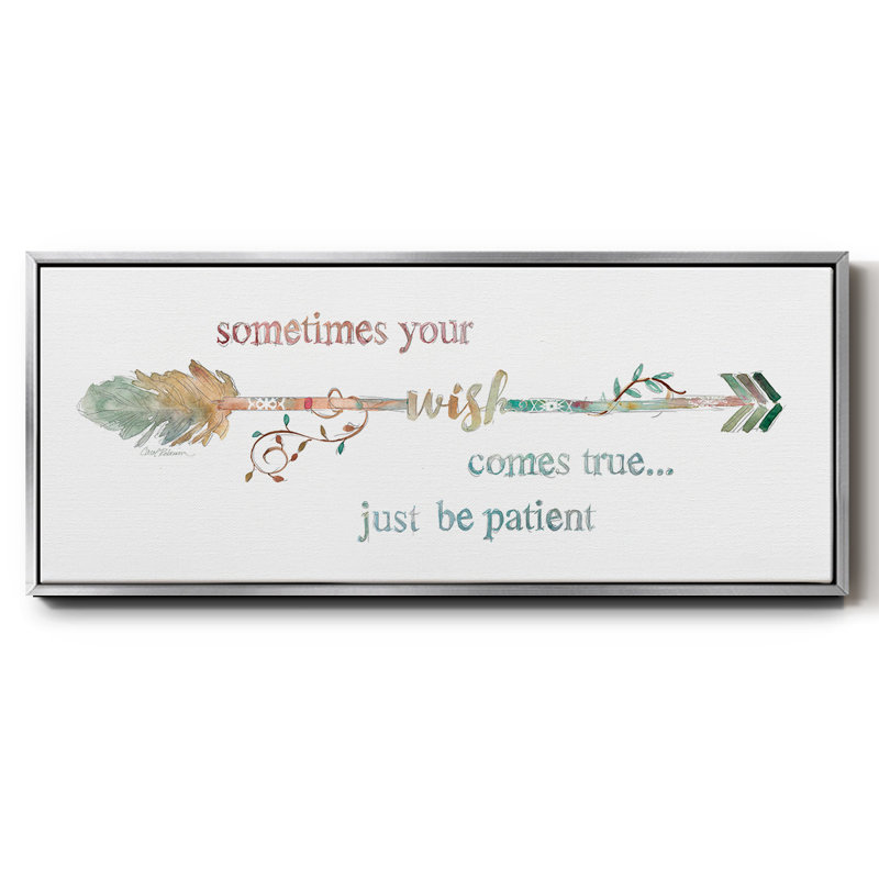 Wishing Arrow- Framed Canvas