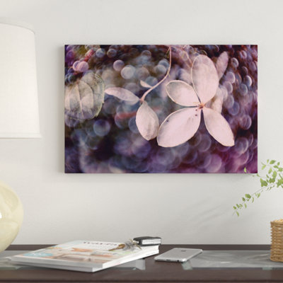 «Hydrangea mauve» par Judy Stalus, impression sur toile tendue