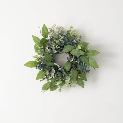 Eucalyptus & Sage Plastic Wreath