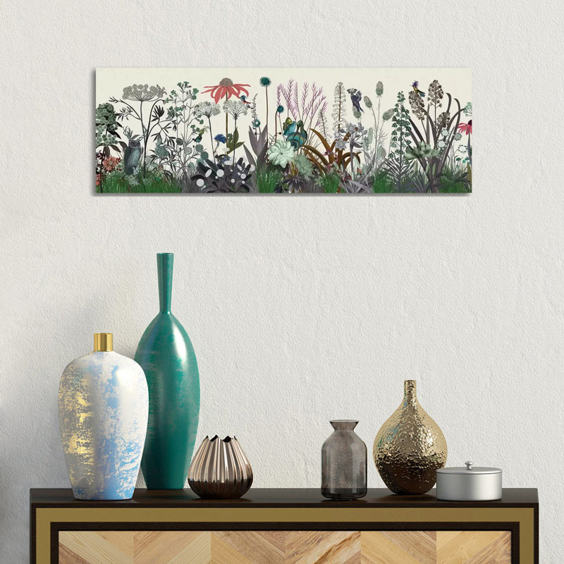 Giclée sur toile tendue Wildflower Bloom, H 12 po x l 36 po