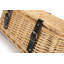Lily Manor Wicker 14" Empty Hamper Basket