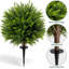 24.5 " H Faux Cedar Topiary Plastic