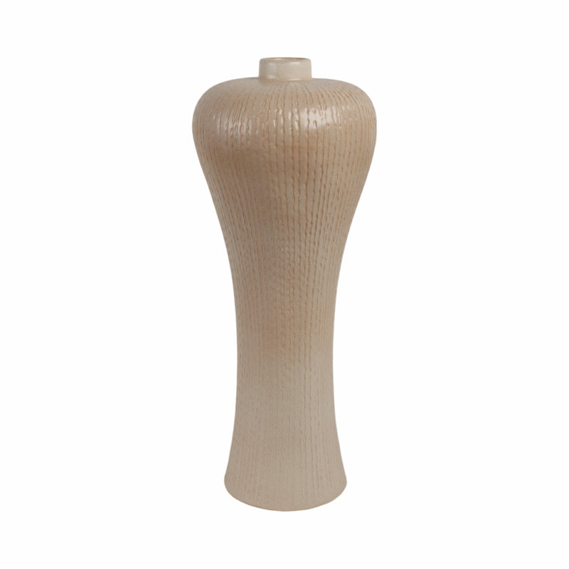Townsend Handmade Stoneware Vase, 26" H x 10" W x 10" D