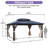 Double Roof With Aluminum Frame Patio Gazebo-110537907
