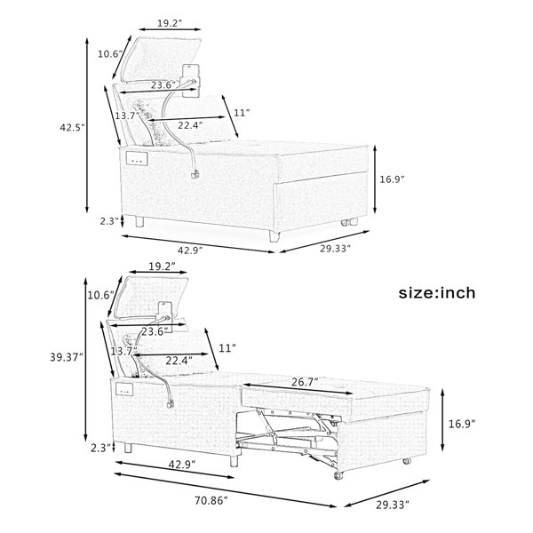 Dimensions du produit