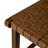 Maven Lane Noah Stool with Faux Leather Upholstery-111462693-111462705