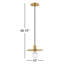 Luminaire suspendu convertible Favian-307443735