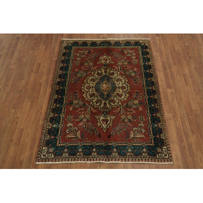 Elegant Vintage Traditional Rug 5x6