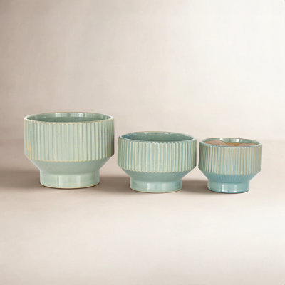 Destina 10" Ceramic Pot Planter
